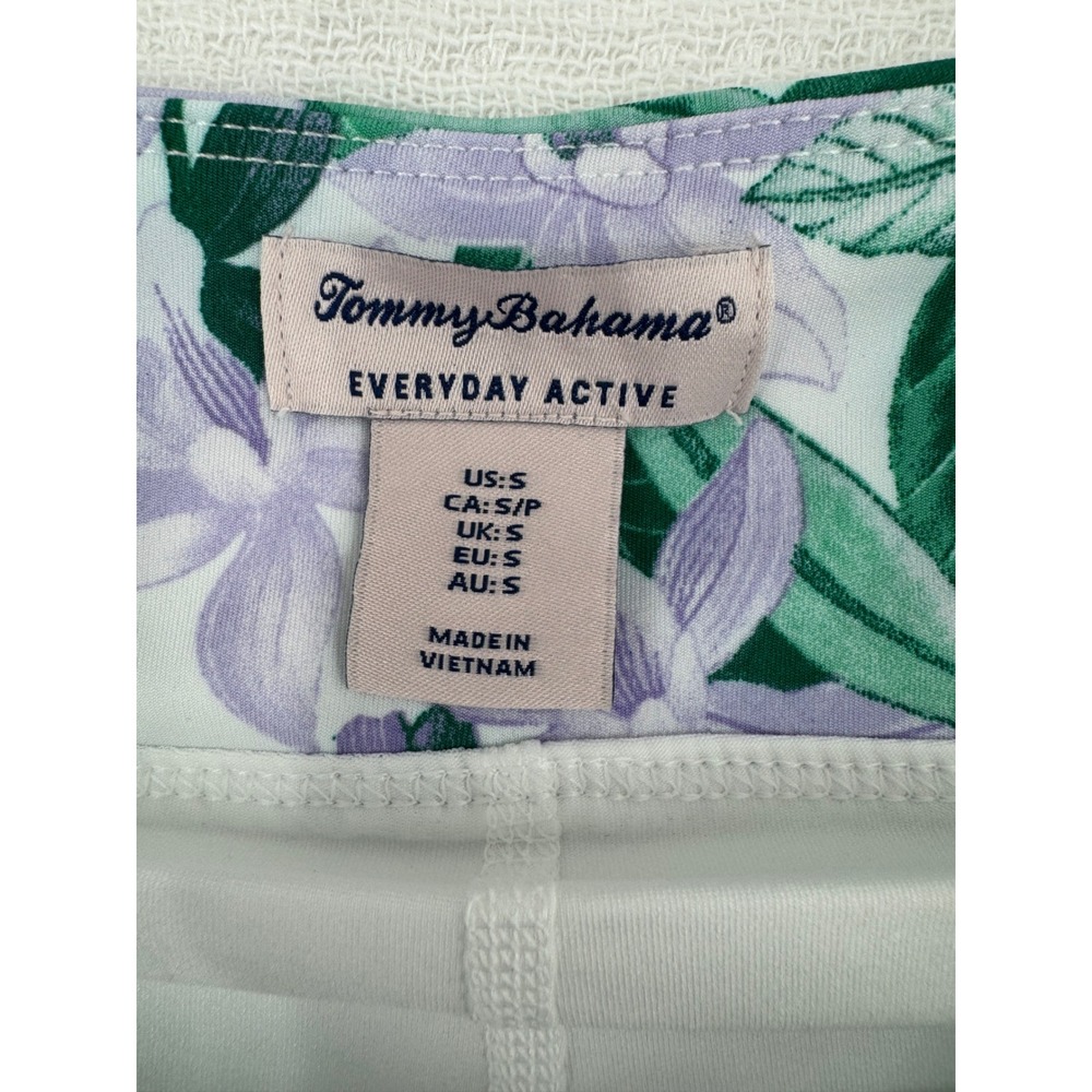 New Tommy Bahama Everyday Active Skort Green Lavender Floral UPF 50 Size Small - Picture 6 of 9